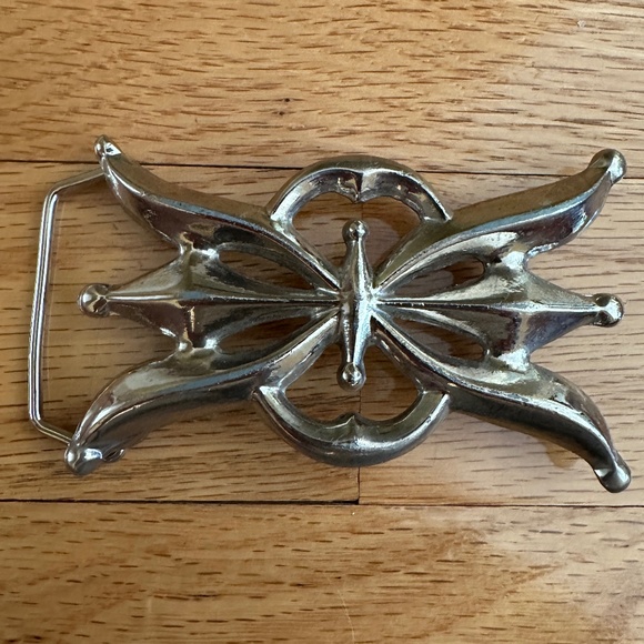 Native American Sandcast Belt Buckle Silver - Picture 2 of 10